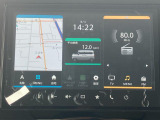 9インチの大画面を「ナビゲーション」「車両情報」「オーディオ」の3つの情報エリアに区分★様々な情報へタッチパネルで簡単アクセス!