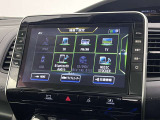 日産オリジナルナビゲーションシステム。TV・CD・DVD再生・Bluetooth接続可能です。