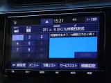 地デジ対応、フルセグデジタルTV放送が視聴できます。