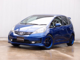平成24年 フィット RS10thアニバーサリー 6MT カロッツエリアSD地デジナビ BLTZ車高調 RAYSグラムライツ5716AW 無限リアウイング トラストマフラー バックカメラ 整備履歴9枚 メインキーX2