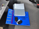 取扱説明書やメンテナンスノートもそろっています。スペアキーもそろっているので家族と共有することができ、紛失・破損した際も迅速な対応ができるので安心です。