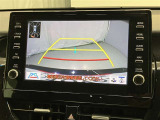 バックガイドモニターで、後方を確認しながら安心して駐車することができます。運転初心者も熟練者も必須の機能ですよ!
