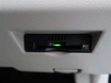 ETC車載器付きです。高速道路の料金所もスムーズに通過できます。