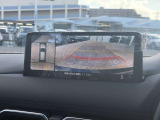 バックカメラで車庫入れをサポートします♪