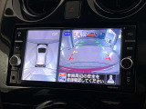 【全周囲カメラ】車両周囲の障害物の位置をモニターでチェックすることができます☆運転中や駐車時などの周囲の安全をサポートしてくれます☆