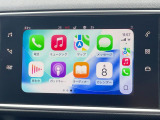 ●Apple Car Play:スマホとの有線接続で、ナビ・オーディオ再生などスマホのアプリ機能が画面でも使える便利機能です!