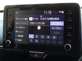 地デジ対応、フルセグデジタルTV放送が視聴できます。