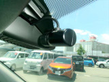 ナビ連動ドライブレコーダーですので、簡単にモニター画面で確認出来ます。