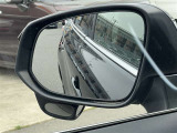 助手席側のサイドミラーは、運転席から白線なども見やすくなっています!