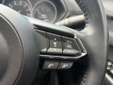 ハンドルを握ったまま、指先ひとつで多彩な操作が可能です。Various functions are controlled by your fingertips.