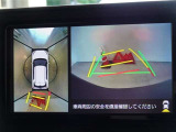 バックガイドモニターを装備しています、車庫入れもラクラクです。パノラミックビューモニターを搭載しています、上からの画像も表示されます。