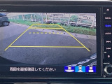 バックモニター付きで、車庫入れやバック時の後方確認をサポート。