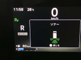 障害物を感知し知らせてくれるので安心です♪