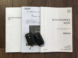 取扱書&整備手帳揃っております☆遠くからドアの開錠施錠が出来る便利なキーレスを装備しています。