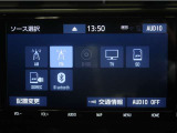 車内でCD等、多彩なメディアをお楽しみ頂けます♪