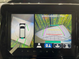 【全方位モニター用カメラ】専用のカメラにより、上から見下ろしたような視点で360度クルマの周囲を確認することができます☆死角部分も確認しやすく、狭い場所での切り返しや駐車もスムーズに行えます。