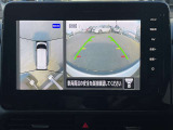 上から見たような画像で車庫入れなどに便利なアラウンドビューモニター