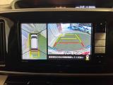 見えづらい車体後方部を映像で映し出してしっかりサポート!難しいバック駐車も安心です♪