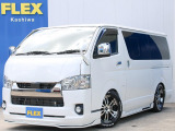 R4年式 ハイエースバン スーパー GL ダークプライム2 クリーンディーゼル2WD 415コブラ フルエアロ 入庫致しました!!