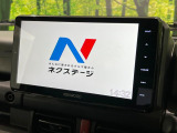 【ケンウッド製ナビ】人気の大型9インチナビを装備。存在感のある大画面はインパクト大!ナビ利用時のマップ表示は見やすく、テレビやDVDは臨場感がアップ!いつものドライブがグッと楽しくなります♪