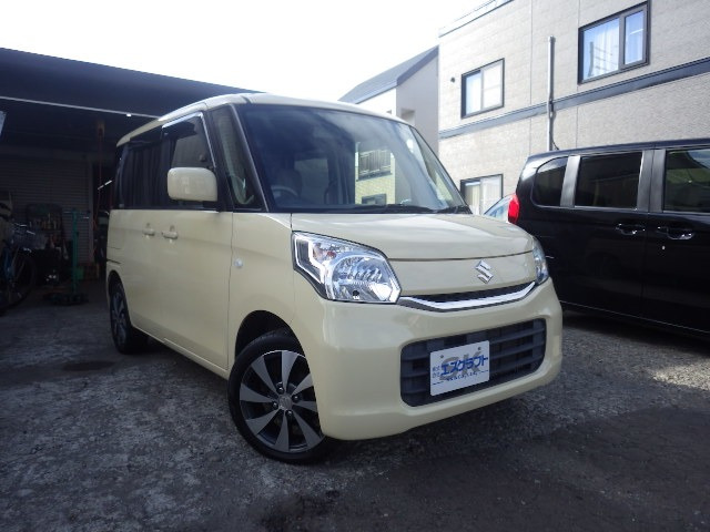 スペーシア X 4WD 社外ナビ フルセグTV Bluetooth