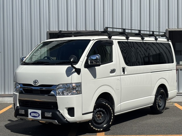 ハイエースバン 2.8 DX ロング GLパッケージ ディーゼル 4WD ナビ/TV/Bluetooth/ドラ...