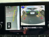 アラウンドビューモニターで左フロントタイヤの画像が見れますので幅寄時にも便利です。