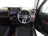 視界良好、操作しやすい運転席です。