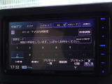地デジ対応、フルセグデジタルTV放送が視聴できます。