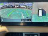 空から見ているような視点で周囲が確認できるアラウンドビューモニター、見下す映像によって縦列駐車もラクラク、ビュー切り替えで後方や左サイドの死角もこわくない!もちろんナビ画面への表示もできます。