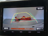 バックガイドモニターを装備しています、車庫入れもラクラクです。