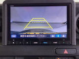 便利な3ビュー切り替え、ガイド線表示付きのバックカメラです。後退時、後方の視界をサポートします
