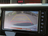 車庫入れもお任せのバックカメラ付き!
