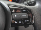 ◆アダプティブクルーズコントロール◆予め設定した車速内でクルマが自動的に加減速。前走車との適切な車間距離を維持しながら追従走行します。【LKAS】車線維持支援システムでステアリング操作を支援。