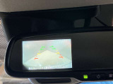 【バックモニター】駐車時に後ろの映像がバックミラーにうつるので駐車がらくらく★車庫入れが心配な方もバックモニターで安心★