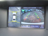 アラウンドビューモニター付きです 上から見たイメージで駐車出来ますので車庫入れの苦手な方も楽に駐車出来ます♪