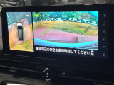 【アラウンドビューモニター】専用のカメラにより、上から見下ろしたような視点で360度クルマの周囲を確認することができます☆縦列駐車や幅寄せ時に活躍してくれます♪