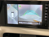 【アラウンドビューモニター】車を上から見下ろしているかのような映像で周囲の状況がひと目で確認、狭い駐車場に駐車するときも安心です♪