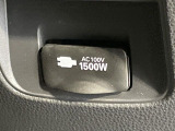 【1500Wアクセサリーコンセント】消費電力1500Wまでの家電が使えます。キャンプやスポーツ・アウトドアでのアクティビティはもちろん、災害・停電の際に大活躍♪