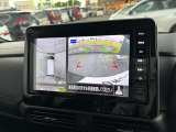 全周囲モニター付です。駐車時に確認できて難しい駐車も安心です!