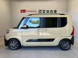 側面からの写真です。ご希望のお車が見当たらない場合は、弊社スタッフがしっかりとお客様のご要望に合ったお車をお探し致します。