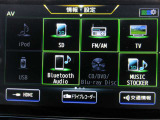 音響ソースです♪♪ DVD・Blu-ray再生可能♪♪Bluetoothオーディオが装着されているのでスマホの曲再生も可能♪♪(スマホの機種やナビバージョンによって接続できない場合もございますのでご了承下さい)