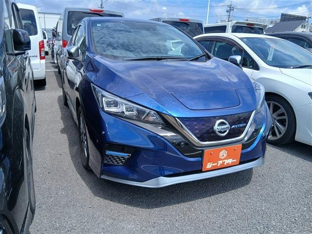 リーフ e+ AUTECH 禁煙車 純正9インチナビ 全周囲カメラ
