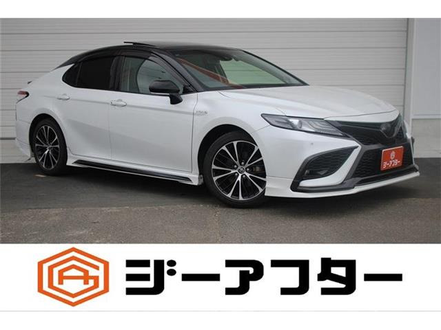 カムリ 2.5 WS レザーパッケージ フルエアロサンルーフJBLメーカーナビLED