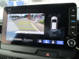 バックカメラ機能で駐車も安心☆
