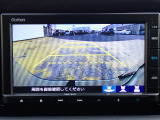 ◆【リアカメラ】が装着されています。リバースに入れるだけで映ります。後方の安全確認や、狭い駐車場での車庫入れ、雨の日や夜間など視界の悪い時に便利です。安全にバックする為には欠かせない装備です。