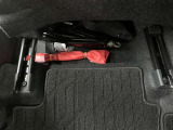 もしもの時に安心な工具やジャッキがあります。