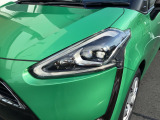 LEDヘッドライトは省電力でバッテリーに優しく寿命も長いんですよ。