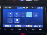 トヨタ純正9インチナビ(NSZT-Y68T)装備。