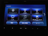 フルセグテレビ搭載。DVD・CD再生・SDカードにも対応しています。